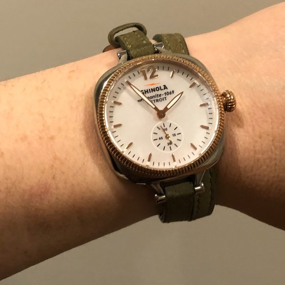 Shinola Watch - Like New - Never Worn and in box! - comes with two strap options main image 8